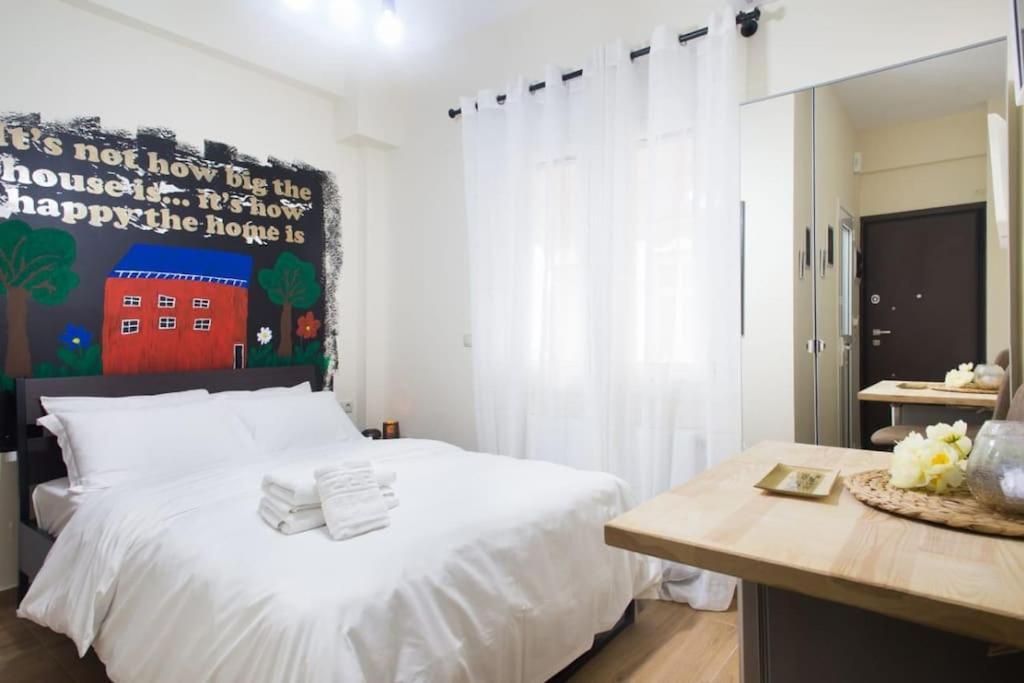 A Comfortable Small Studio Nearby Acropolis 203 Atenas Exterior foto