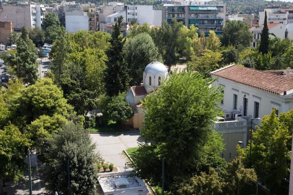 A Comfortable Small Studio Nearby Acropolis 203 Atenas Exterior foto